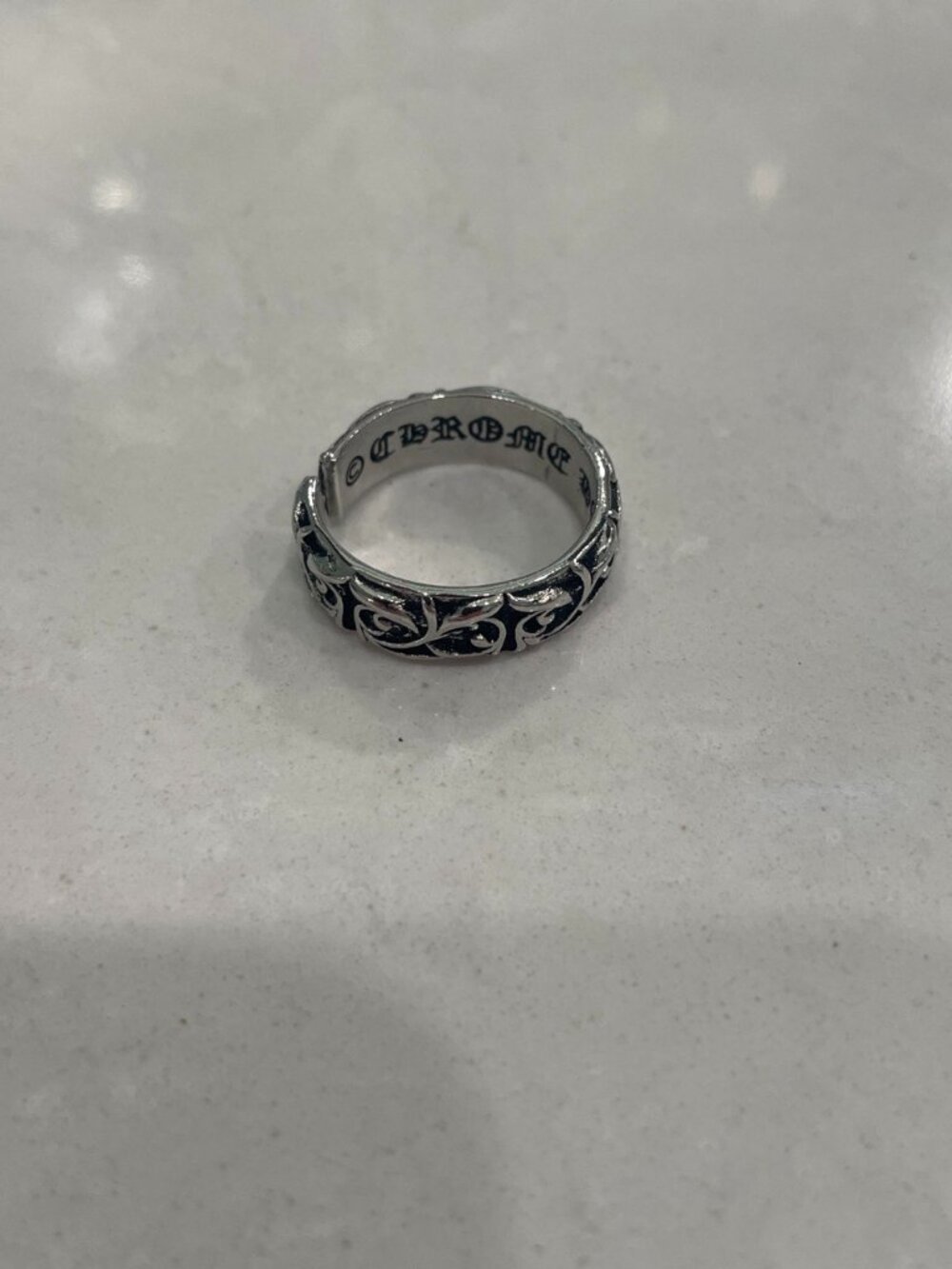 Chrome Hearts Eternity Vine ring